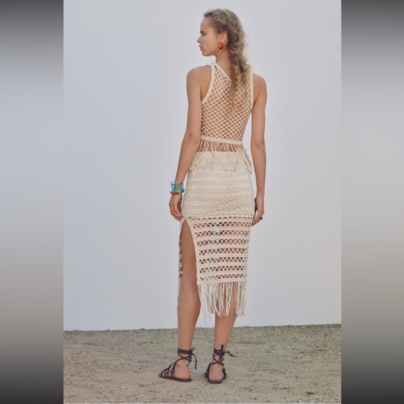 BNWT Zara Macrame Set - Picture 4 of 9